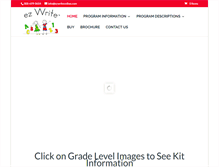 Tablet Screenshot of ezwriteonline.com